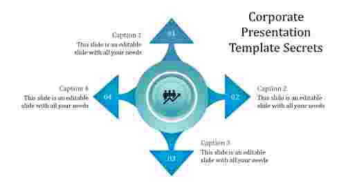 corporate presentation template-Corporate Presentation Template Secrets-blue